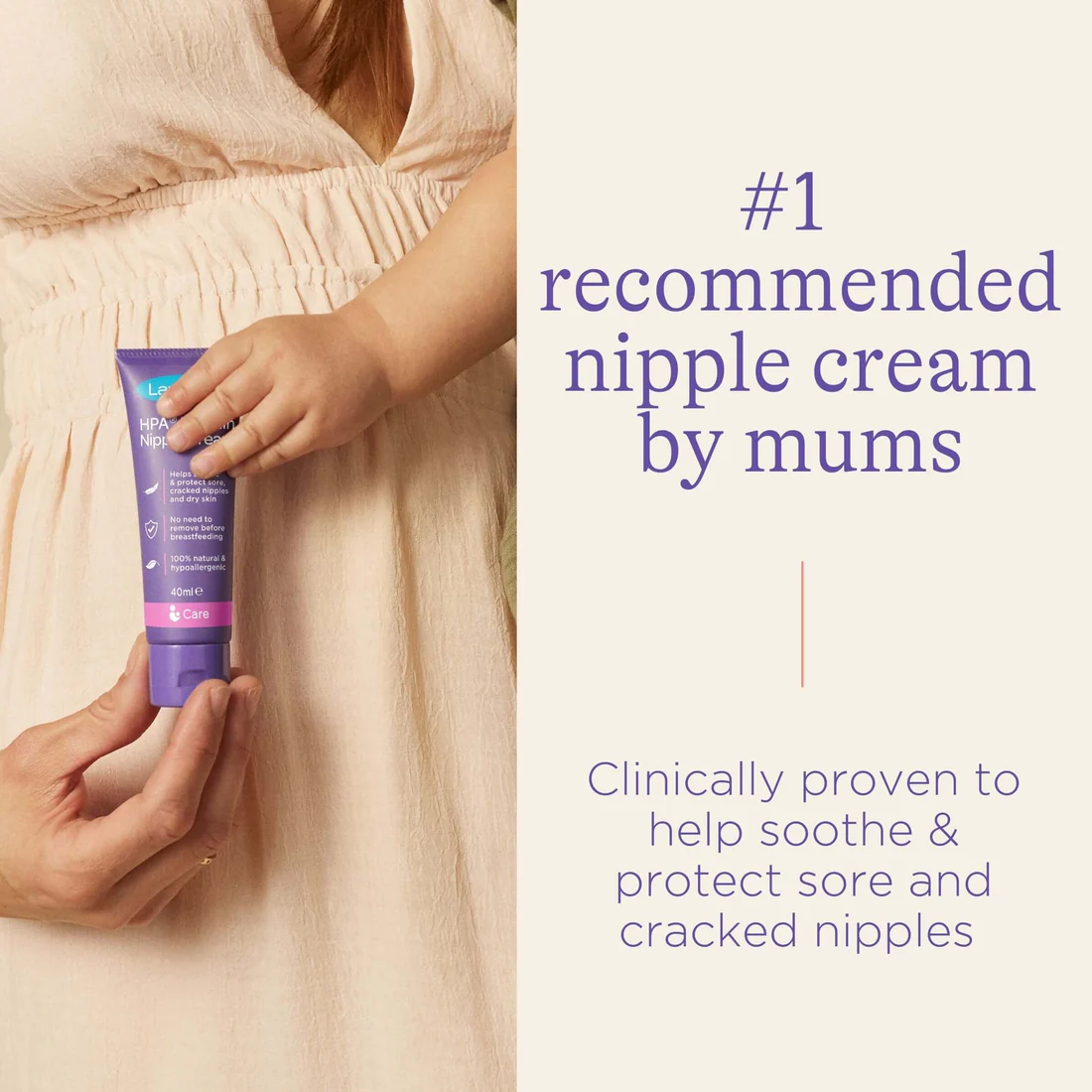 Lansinoh - HPA Lanolin Cream (for Sore Nipples & Cracked Skin - 40ml)