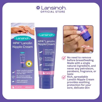 Lansinoh - HPA Lanolin Cream (for Sore Nipples & Cracked Skin - 40ml)