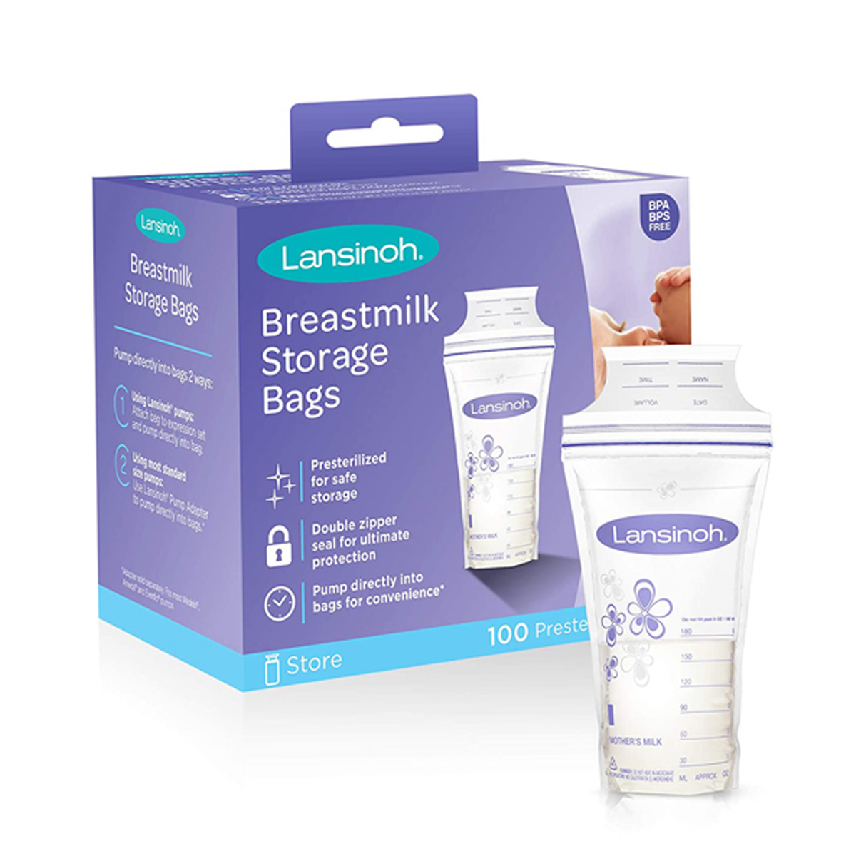 Lansinoh Breastmilk storage cooler bag - Breast Pump Accessories