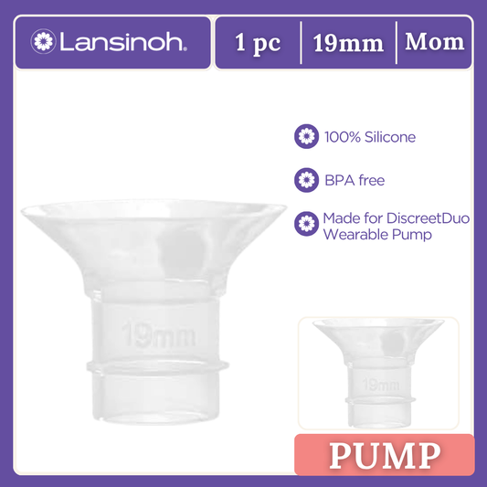 Lansinoh Wearable Pump Discreet Duo - 19mm Flange Insert 1ct