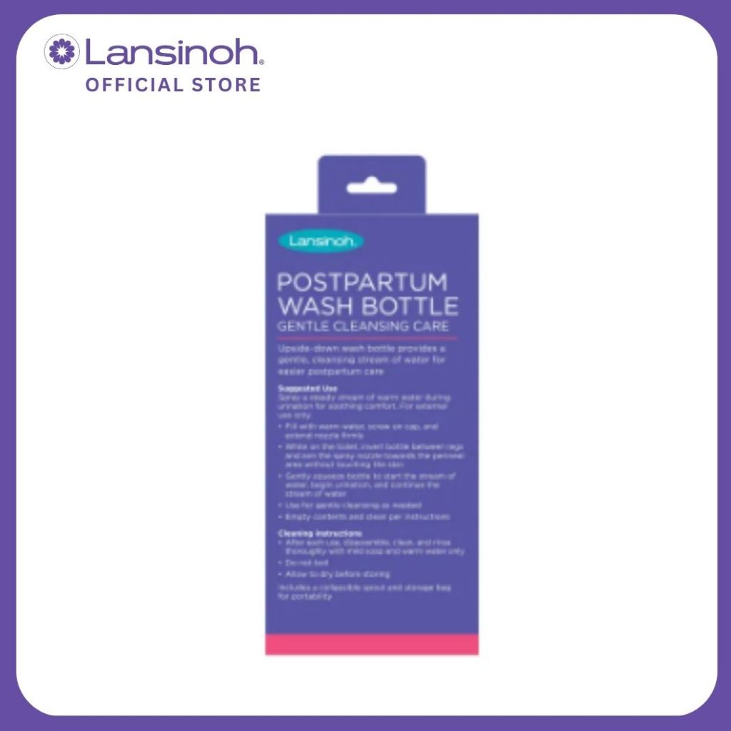 Lansinoh Post-birth Postpartum Wash Bottle Gentle Cleansing Care