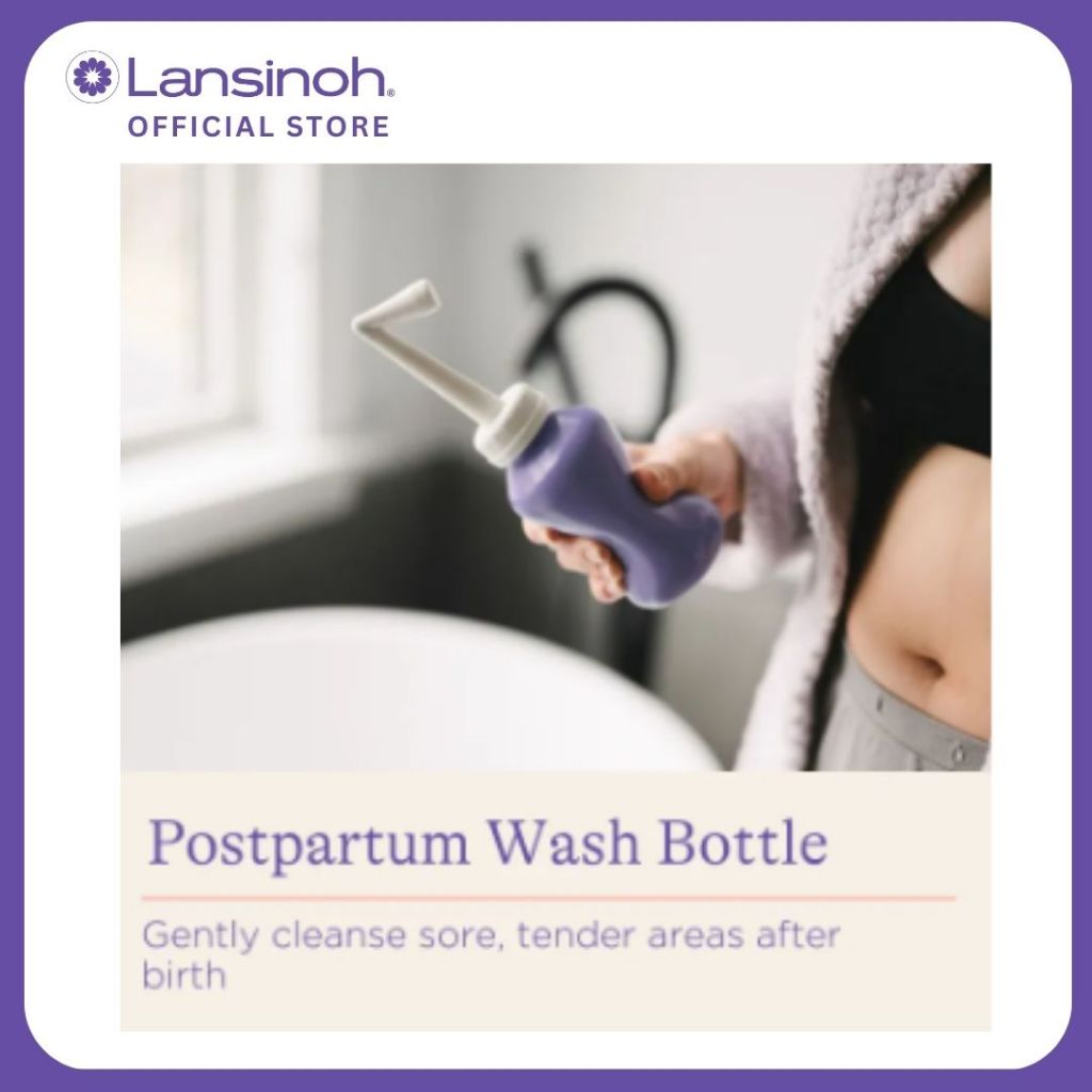 Lansinoh Post-birth Postpartum Wash Bottle Gentle Cleansing Care