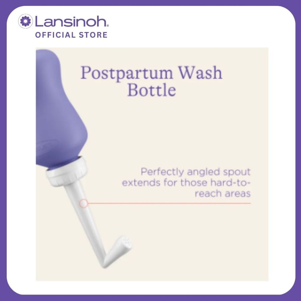 Lansinoh Post-birth Postpartum Wash Bottle Gentle Cleansing Care