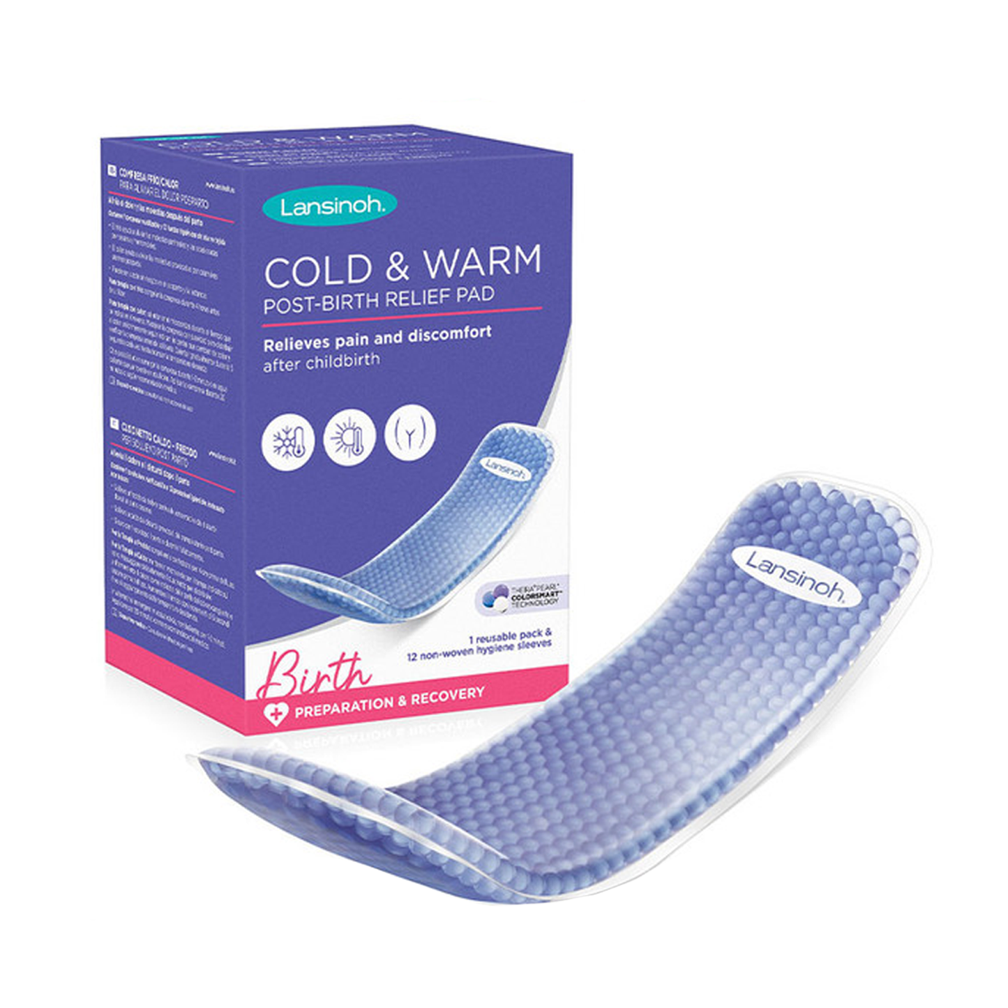 Lansinoh Cold & Warm Post-Birth Relief Pad for Maternity Mothers