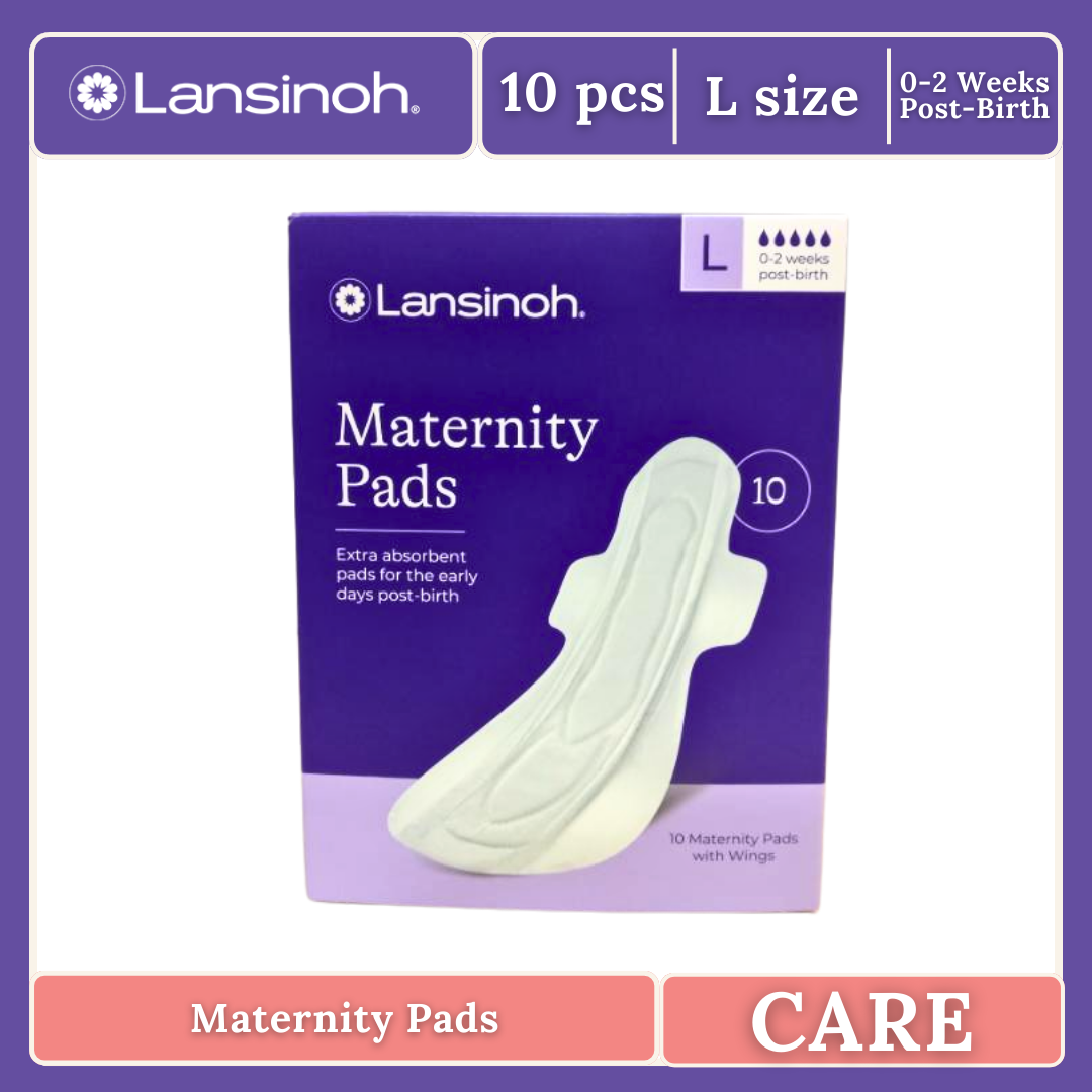 Lansinoh Extra Absorbent Maternity Pads: 0-2 weeks post-birth