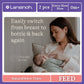 Lansinoh Nipples 2pcs Replacement for Extra Slow Flow Teats for Baby Feeding Bottles - No Nipple Confusion