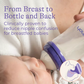 Lansinoh Feeding Bottle with NaturalWave® Teat GB 240ml
