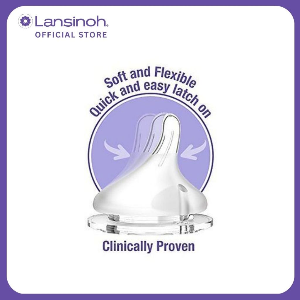 Lansinoh Feeding Bottle with NaturalWave® Teat GB 240ml