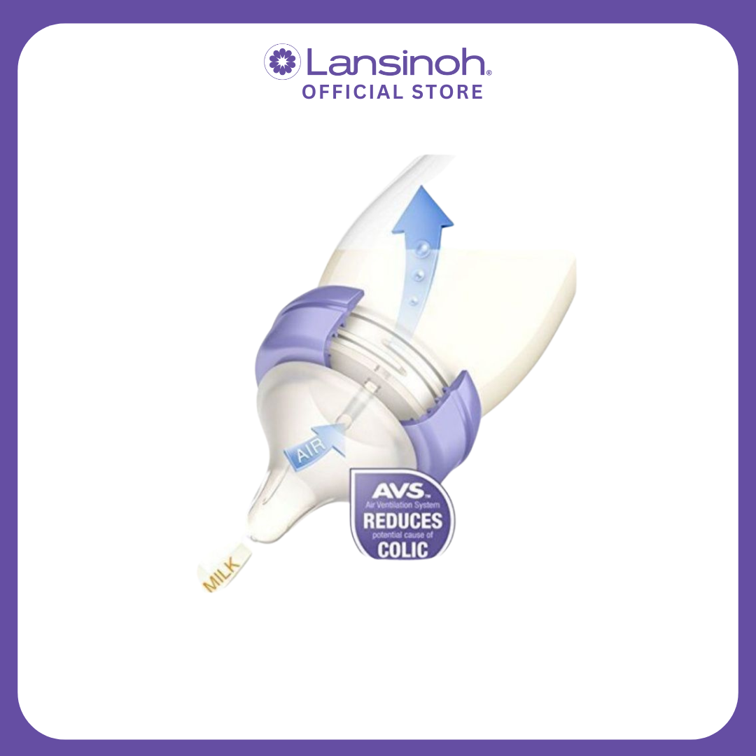 Lansinoh Feeding Bottles 2x 240ml with NaturalWave Teat  GB