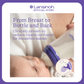 Lansinoh Feeding Bottles 2x 240ml with NaturalWave Teat  GB