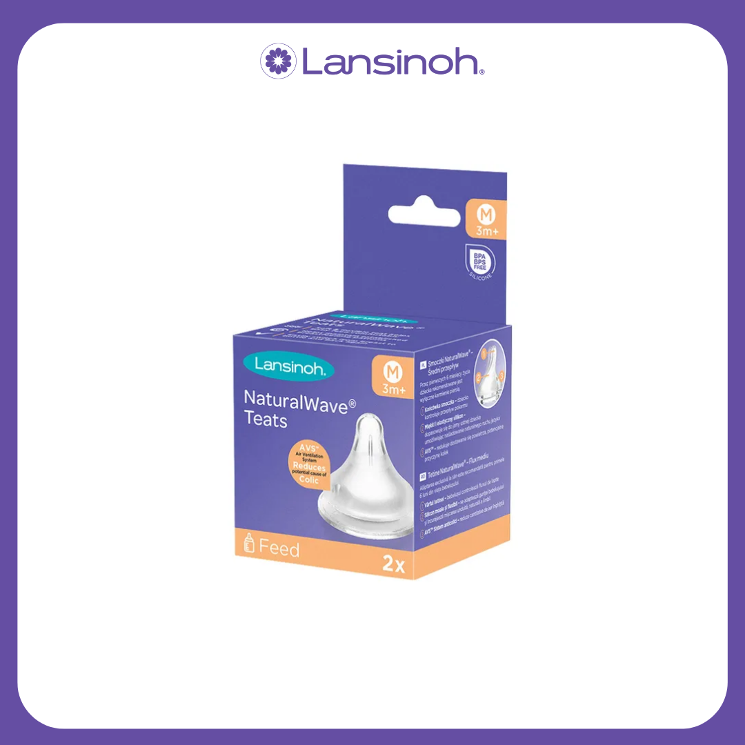Lansinoh NaturalWave® Medium Flow Teats GB
