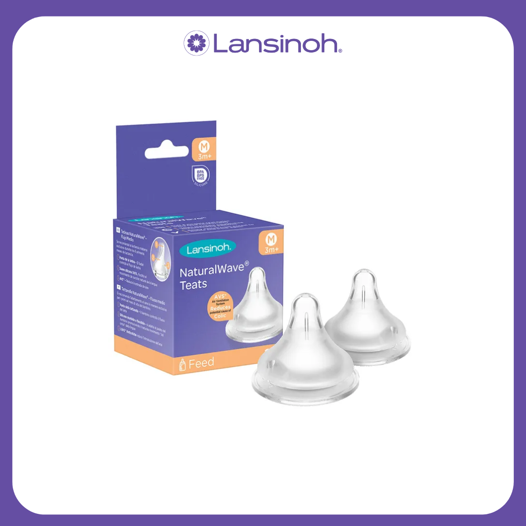 Lansinoh NaturalWave® Medium Flow Teats GB