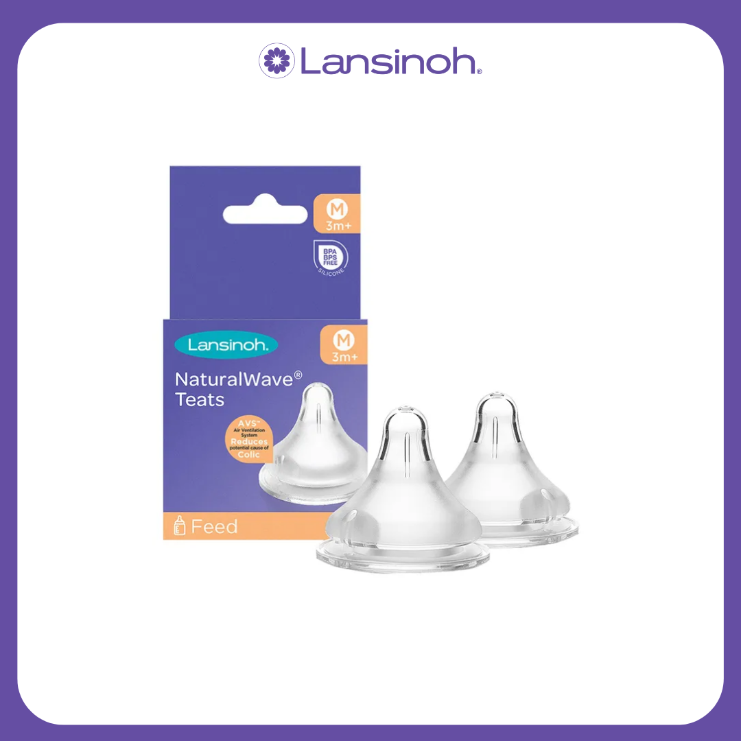Lansinoh NaturalWave® Medium Flow Teats GB