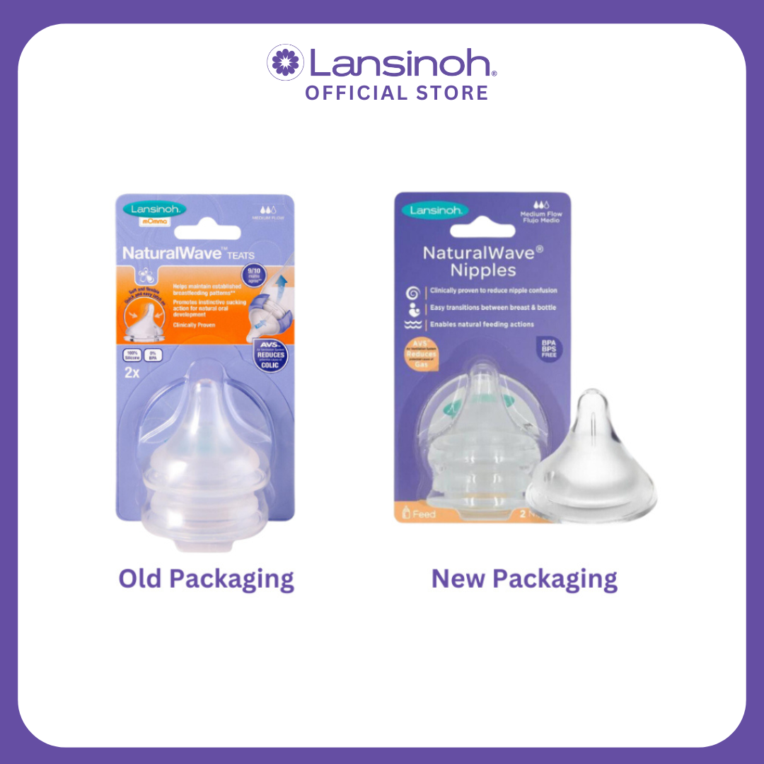 Lansinoh NaturalWave® Medium Flow Teats GB