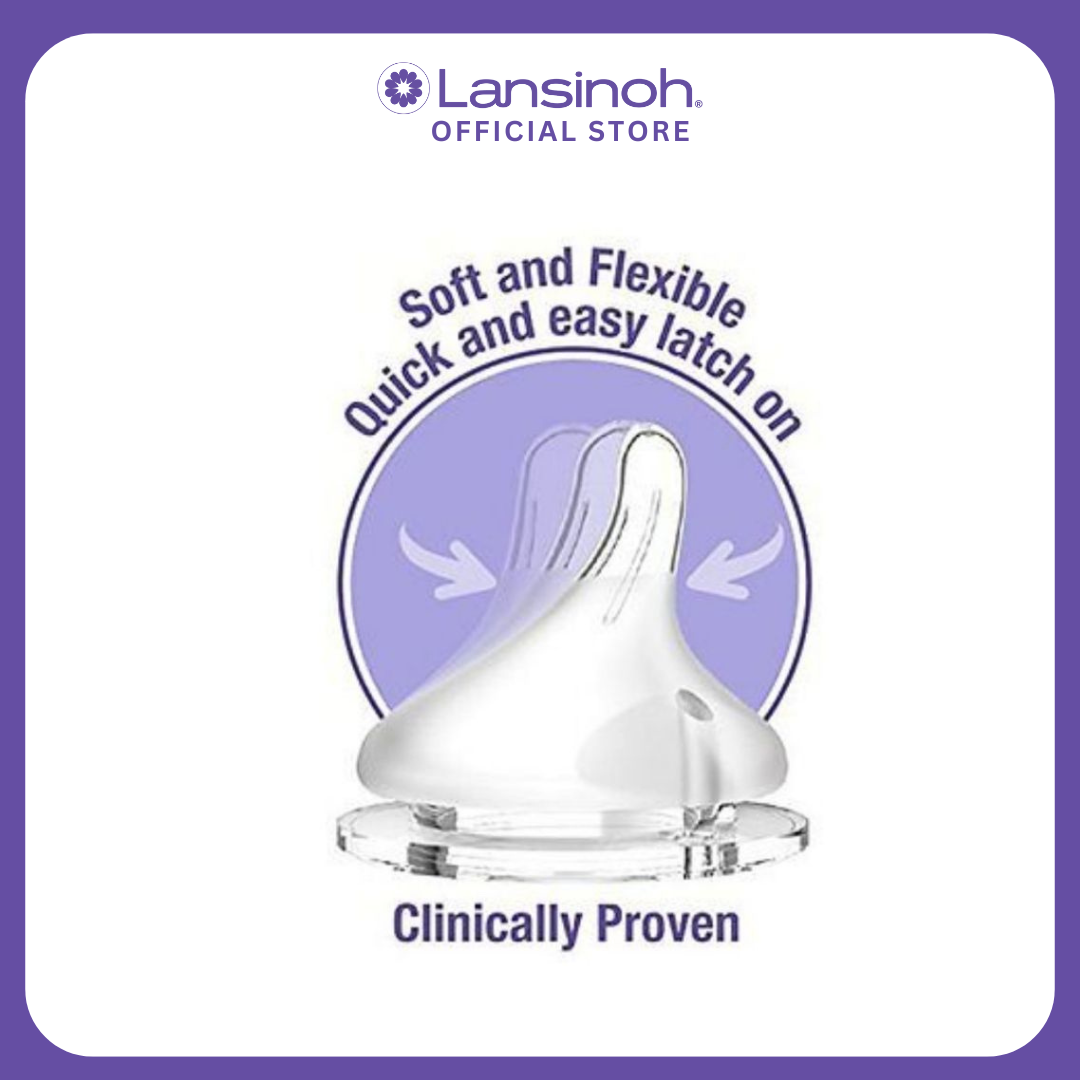 Lansinoh NaturalWave® Medium Flow Teats GB