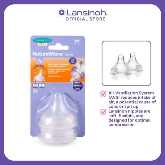 Lansinoh NaturalWave® Fast Flow Teats GB