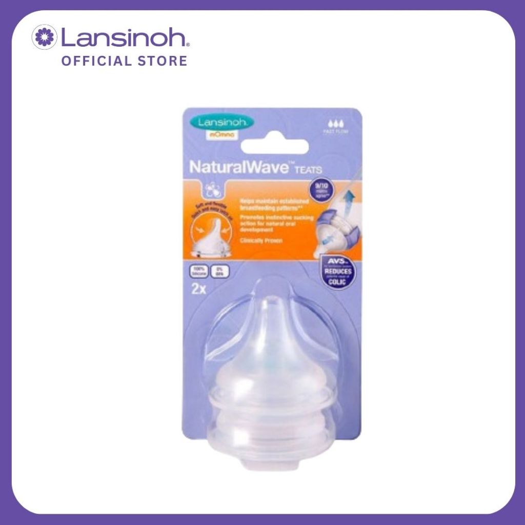 Lansinoh NaturalWave® Fast Flow Teats GB