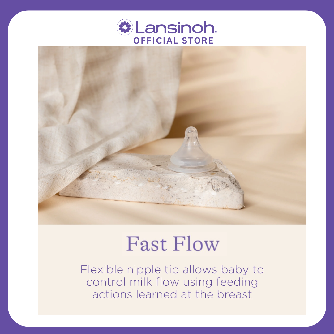 Lansinoh NaturalWave® Fast Flow Teats GB