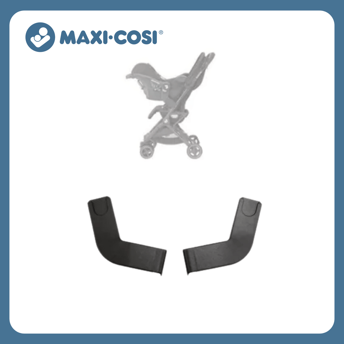 Maxi Cosi Lara2 Baby Car seat Adaptors Black
