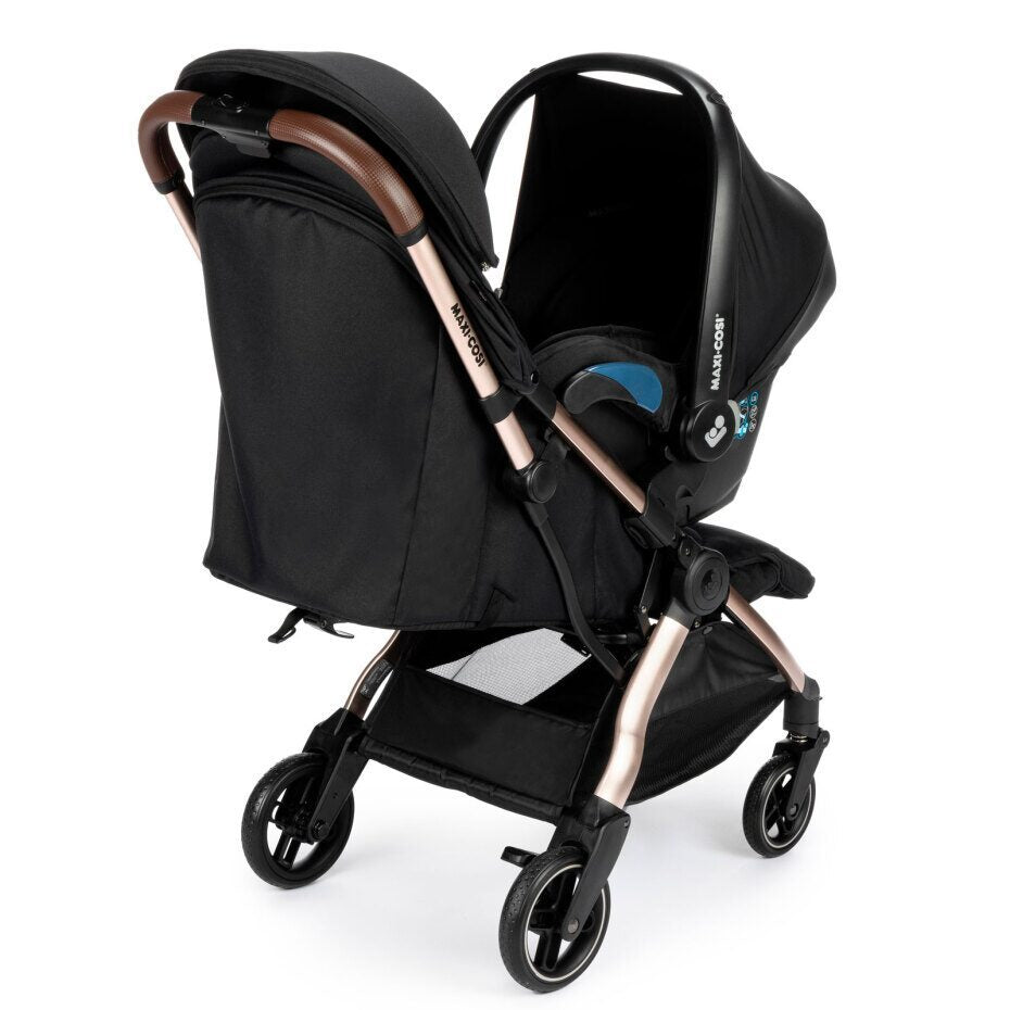 Maxi-Cosi Stroller Eva 3 incl. Adapters - Essential Black