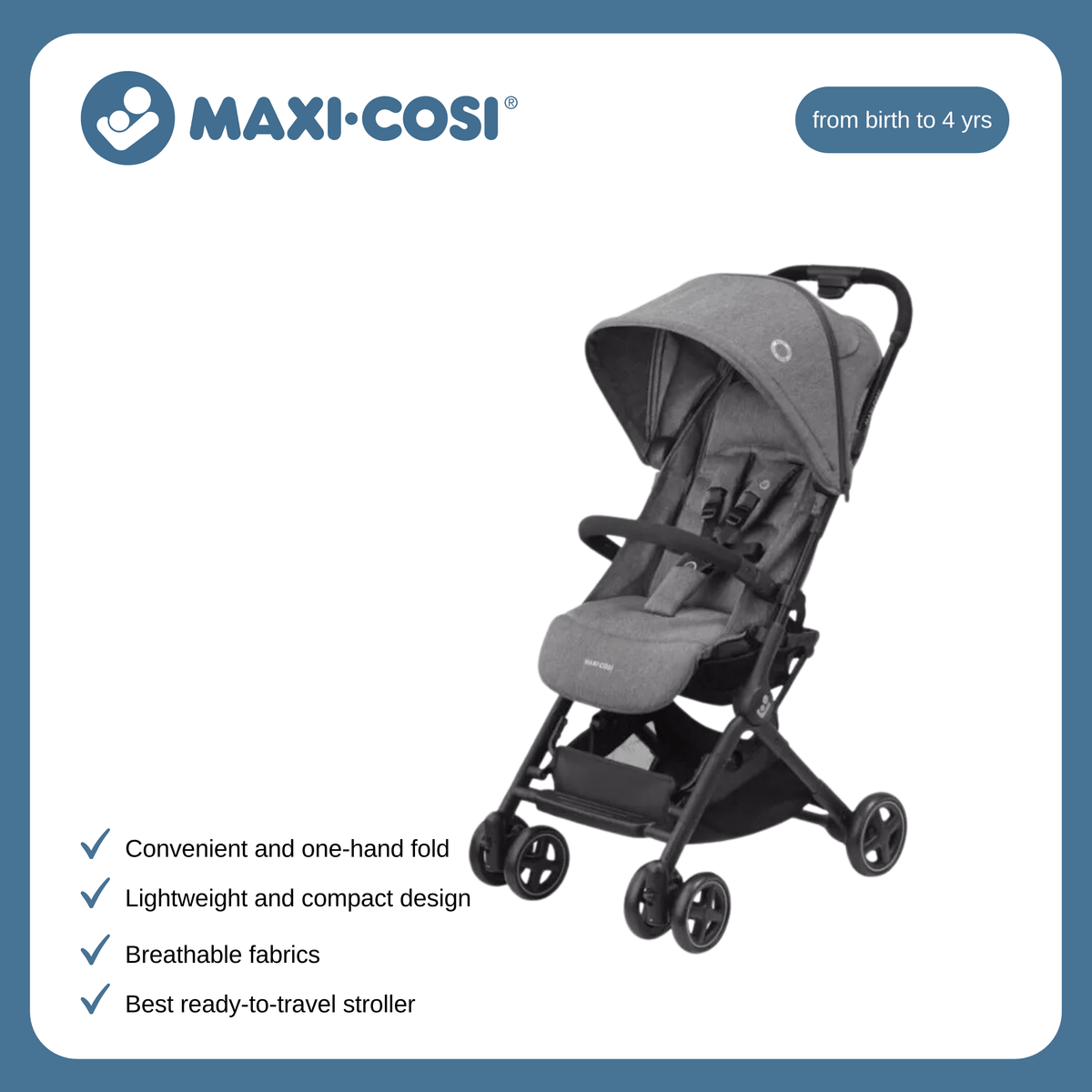 Maxi Cosi Lara 2.0 Essential Graphite2