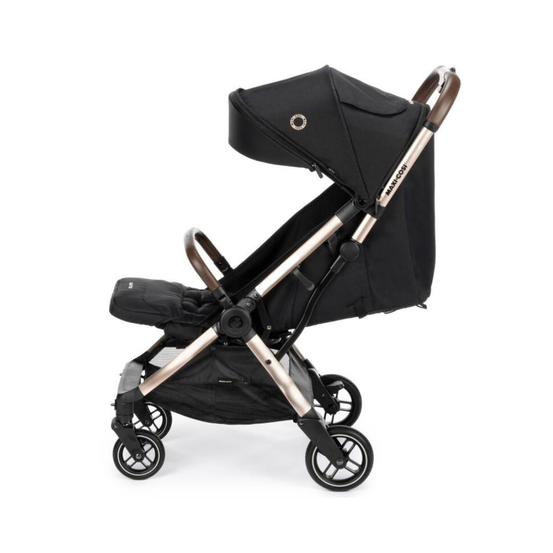 Maxi-Cosi Stroller Eva 3 incl. Adapters + Carseat CabrioFix i-Size - Essential Black