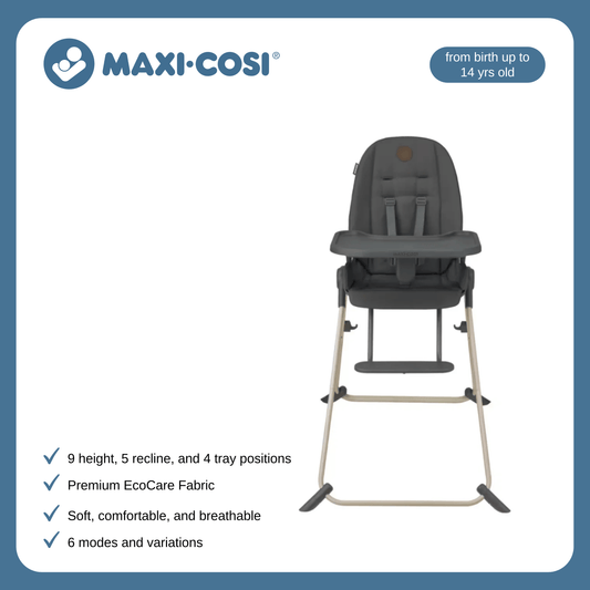 Maxi Cosi High Chair Minla Beyond Graphite Eco