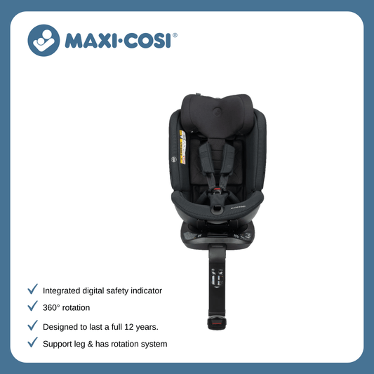 Maxi Cosi Carseat Spinel 360 Plus – Authentic Black