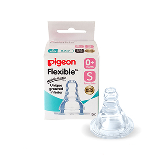 Pigeon Peristaltic Nipple S 1pc/Box for Newborn