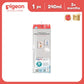 Pigeon Official - Softouch BPP Nursing Bottle Glass 240ml - No nipple confusion, Anti colic