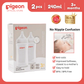Pigeon Official- New and Improved Wideneck PP Feeding Bottle 240ml, medium flow, 2pcs in a box, no nipple confusion, anti-colic
