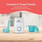 Pigeon Bottle & Baby Food Warmer – Smart Heat Level for Bottle & Food warming, Compact, Quiet, Safe & Easy to Use, Fits All Bottle Sizes, Japan’s Trusted Baby Electronics