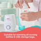 Pigeon Bottle & Baby Food Warmer – Smart Heat Level for Bottle & Food warming, Compact, Quiet, Safe & Easy to Use, Fits All Bottle Sizes, Japan’s Trusted Baby Electronics