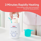Pigeon Bottle & Baby Food Warmer – Smart Heat Level for Bottle & Food warming, Compact, Quiet, Safe & Easy to Use, Fits All Bottle Sizes, Japan’s Trusted Baby Electronics
