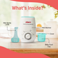 Pigeon Bottle & Baby Food Warmer – Smart Heat Level for Bottle & Food warming, Compact, Quiet, Safe & Easy to Use, Fits All Bottle Sizes, Japan’s Trusted Baby Electronics