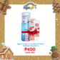 Pigeon Gift Set:  Lesson 4 Toothbrush Pink + Toothgel Strawberry