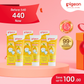 Pigeon Official - Toothpaste Orange 0+ Months 3pcs - 100% Food Grade Ingredients, SLS/Fluoride Free, Safe if swallowed, Gentle on new milk teeth, made with Xylitol agent, Co-developed with Pediatric Dentist, Japan No. 1 Brand