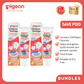 Pigeon Official - Toothgel Strawberry 12+ Months 2pcs - PDA Recognized, 1000ppm Fluoride (dentist recommended), Food Grade, Low foam for easy rinsing, Strengthens tooth enamel, Co-developed with Pediatric Dentist, Japan No. 1 Brand