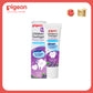 Pigeon Official - Toothgel Grapes 12+ Months 2pcs - 1000ppm Fluoride (dentist recommended), Food Grade, Low foam for easy rinsing, Strengthens tooth enamel, Co-developed with Pediatric Dentist, Japan No. 1 Brand