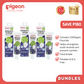 Pigeon Official - Toothgel Grape  3+ Years Pack of 3 - 1000ppm Fluoride (Dentist Recommended), Food Grade, with Glucomannan, Low foam for easy rinsing, Strengthens tooth enamel, Co-developed with Pediatric Dentist, Japan No. 1 Brand