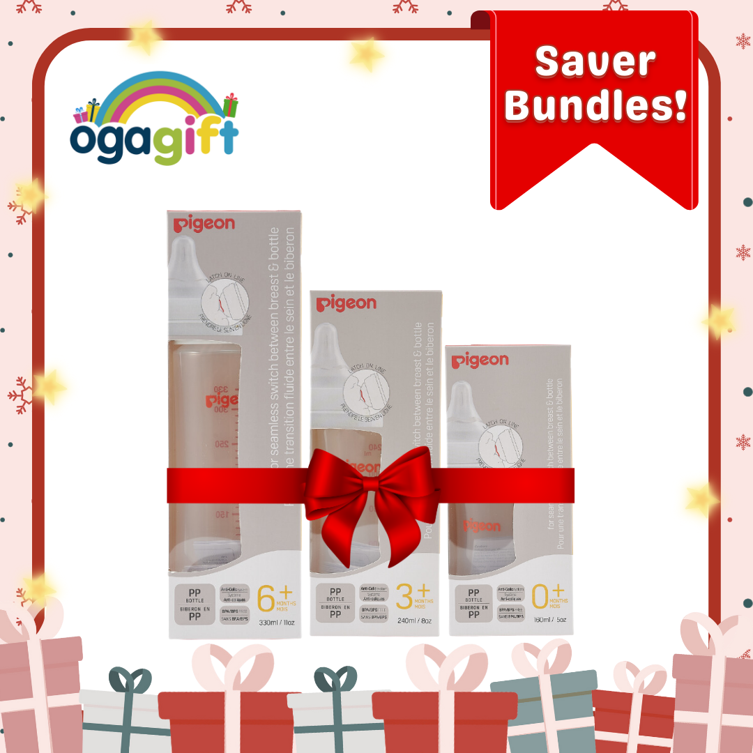 Gift Set: Pigeon Wideneck Bottle Set 160ml, 240ml and 330ml