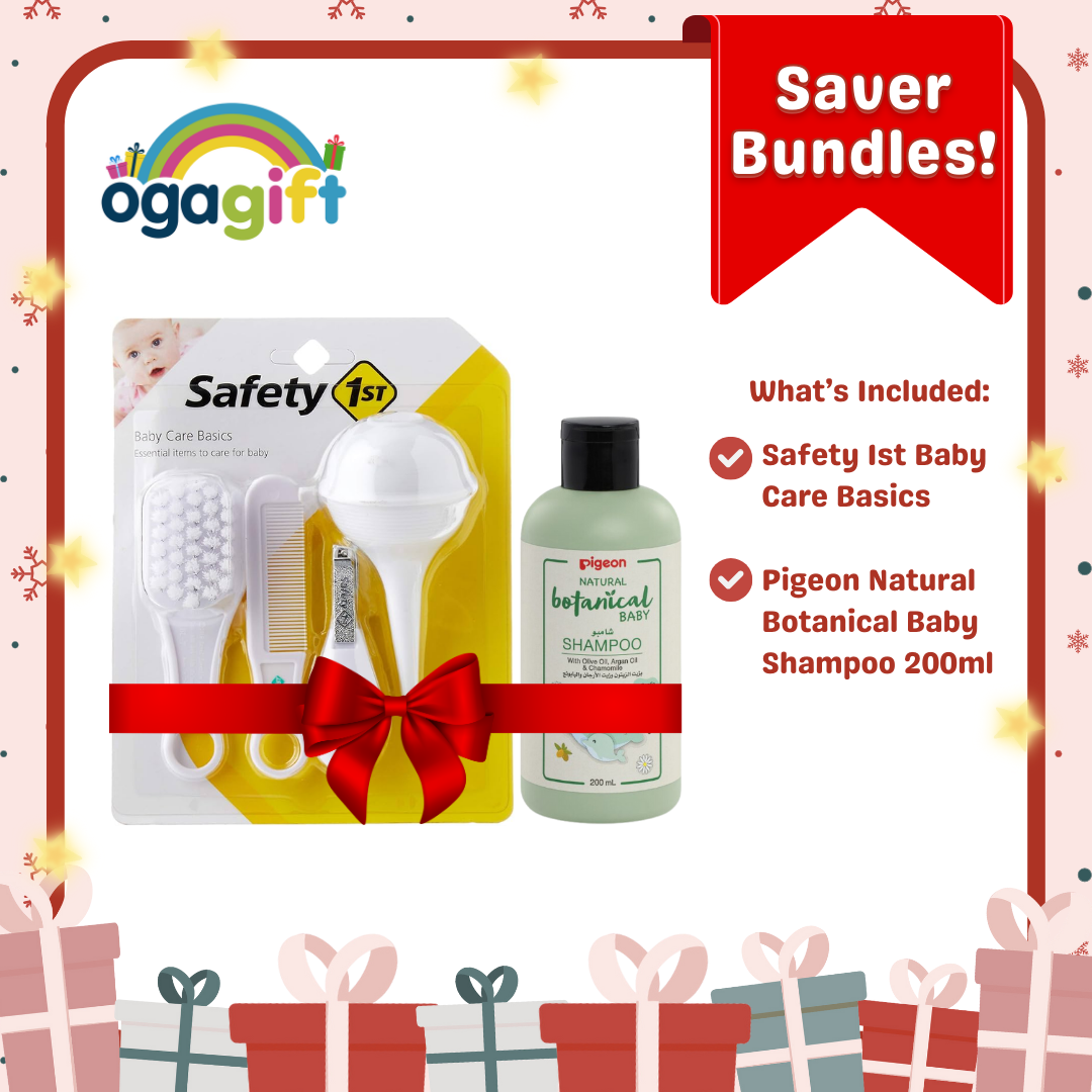 Gift Set - Baby Care Basic Set: Pigeon Botanicals Shampoo x SFI Baby Care Basics