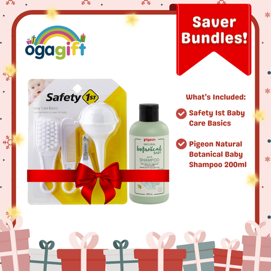 Gift Set - Baby Care Basic Set: Pigeon Botanicals Shampoo x SFI Baby Care Basics