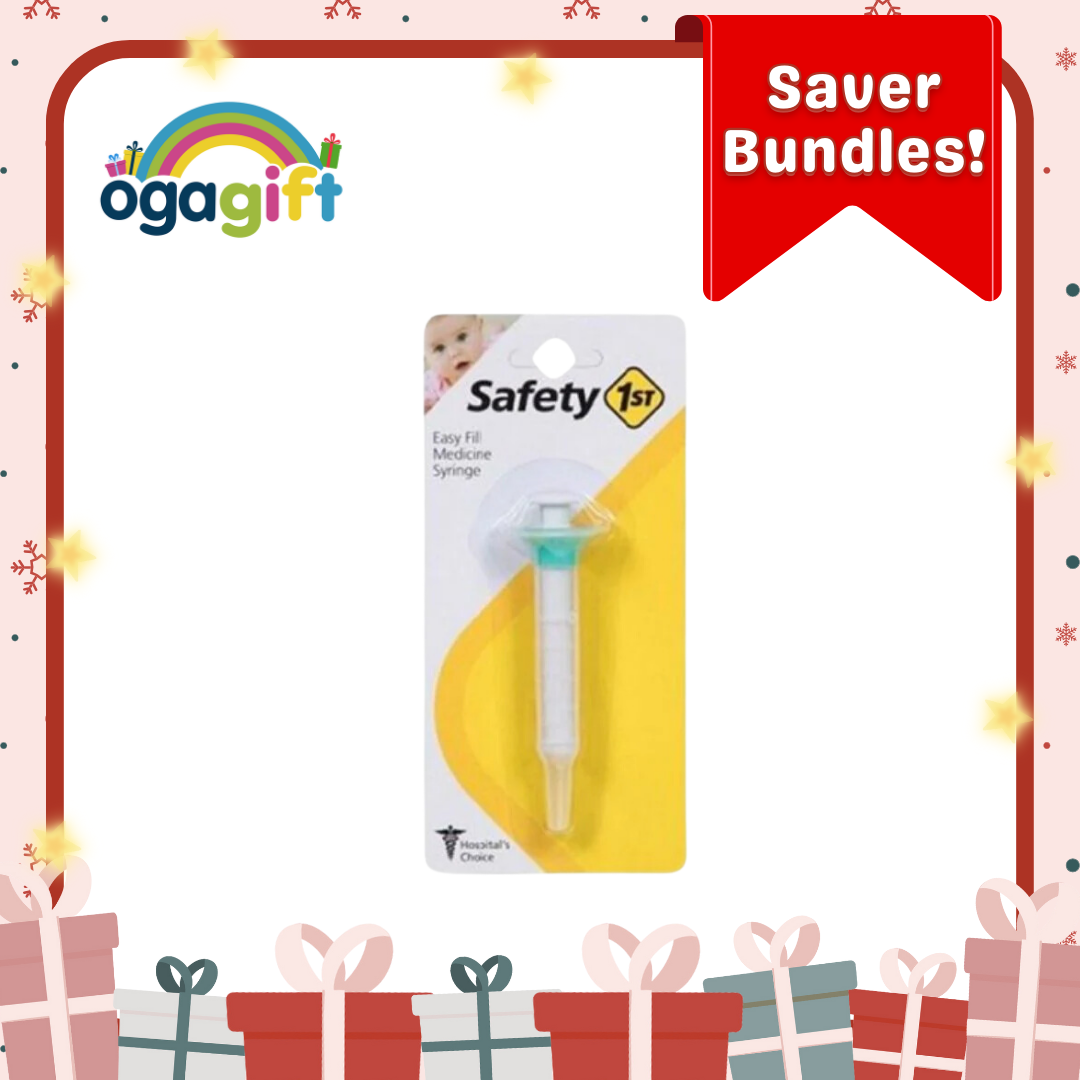 Gift Set - Baby Hygienic Set: Pigeon Nose Cleaner Fingertip and Waterbase Wipes x SFI Medicine Syringe and Fingertip & Case