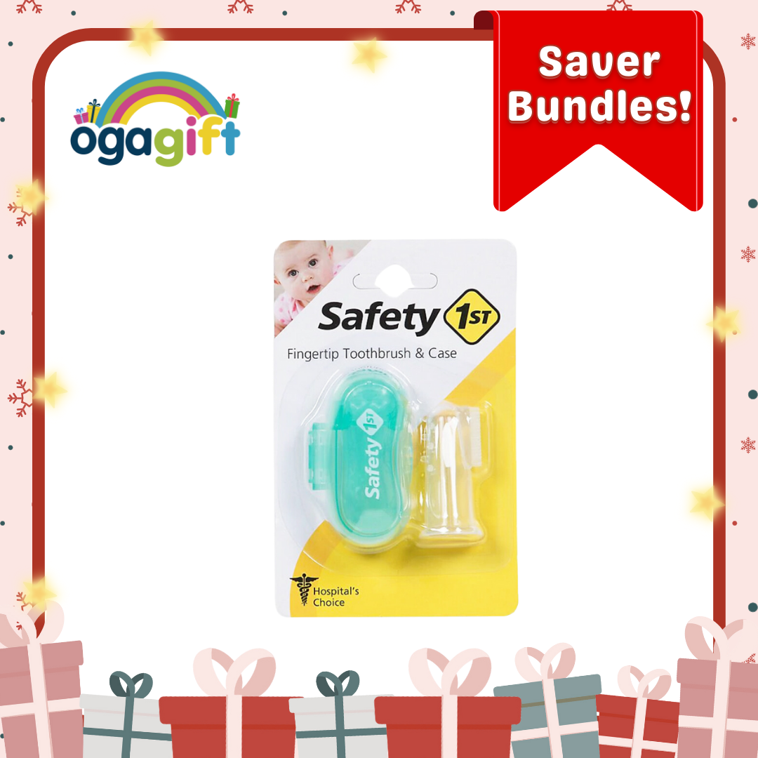 Gift Set - Baby Hygienic Set: Pigeon Nose Cleaner Fingertip and Waterbase Wipes x SFI Medicine Syringe and Fingertip & Case