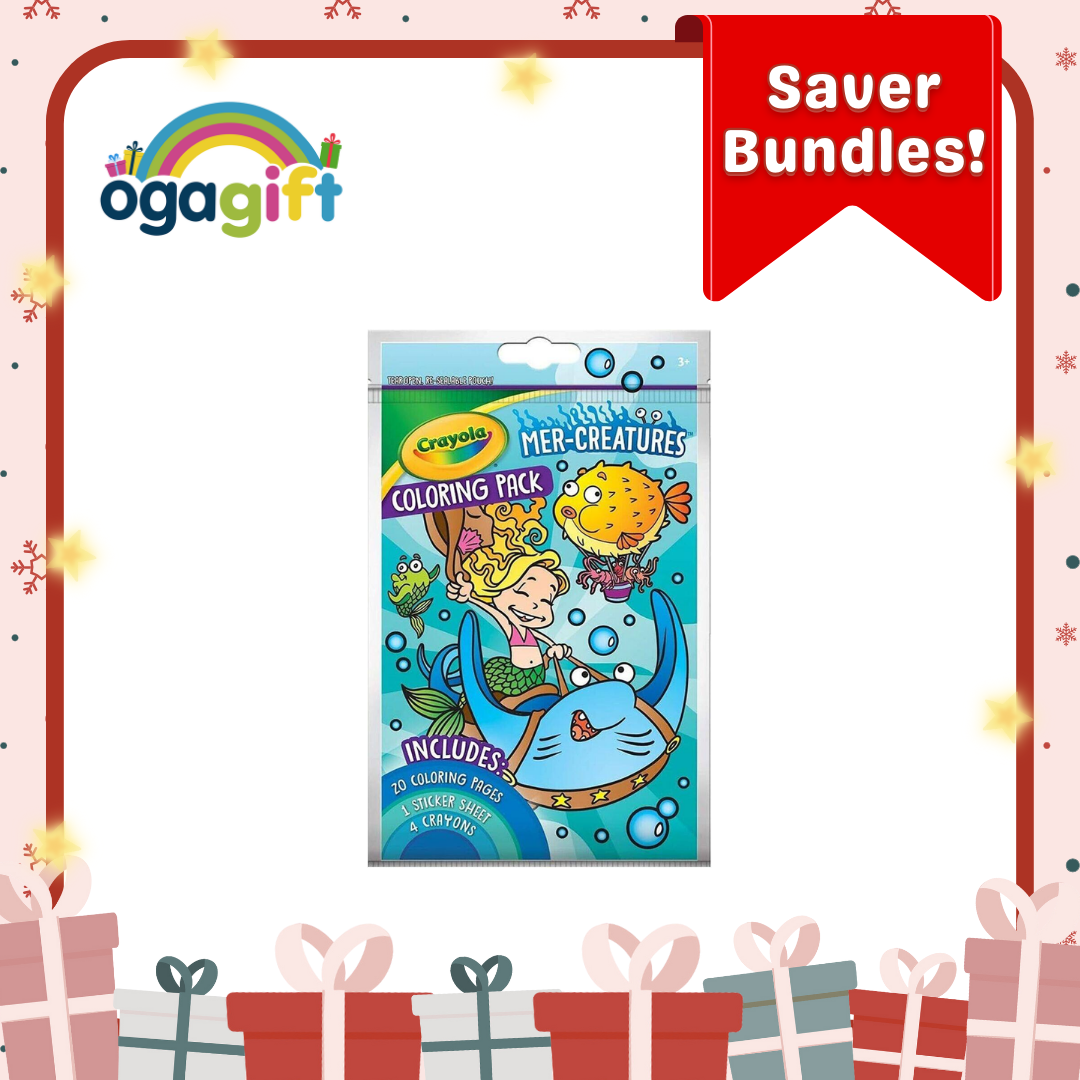 Gift Set - Pigeon Training Toothbrush Set x Crayola Value Coloring