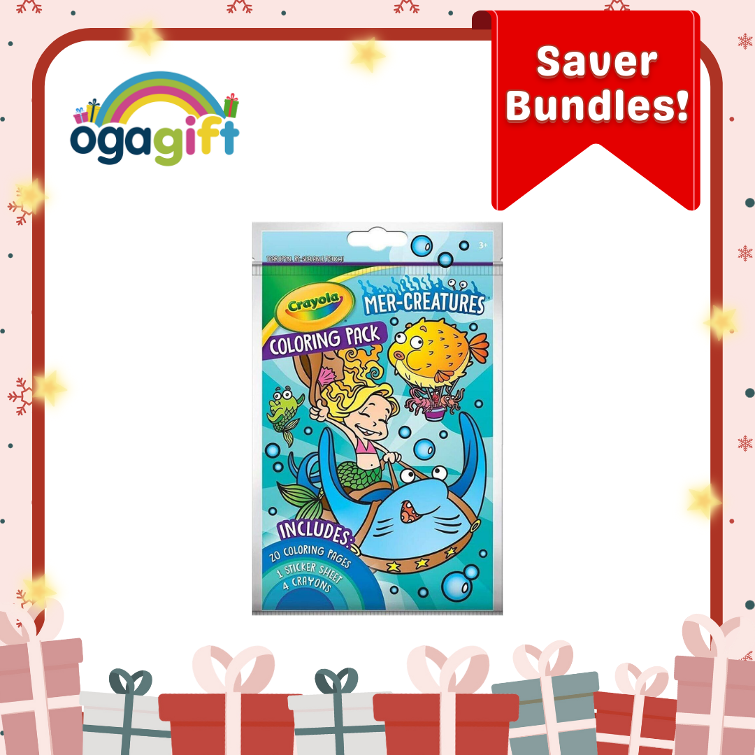 Gift Set - Pigeon Toothpaste x Crayola Value Coloring