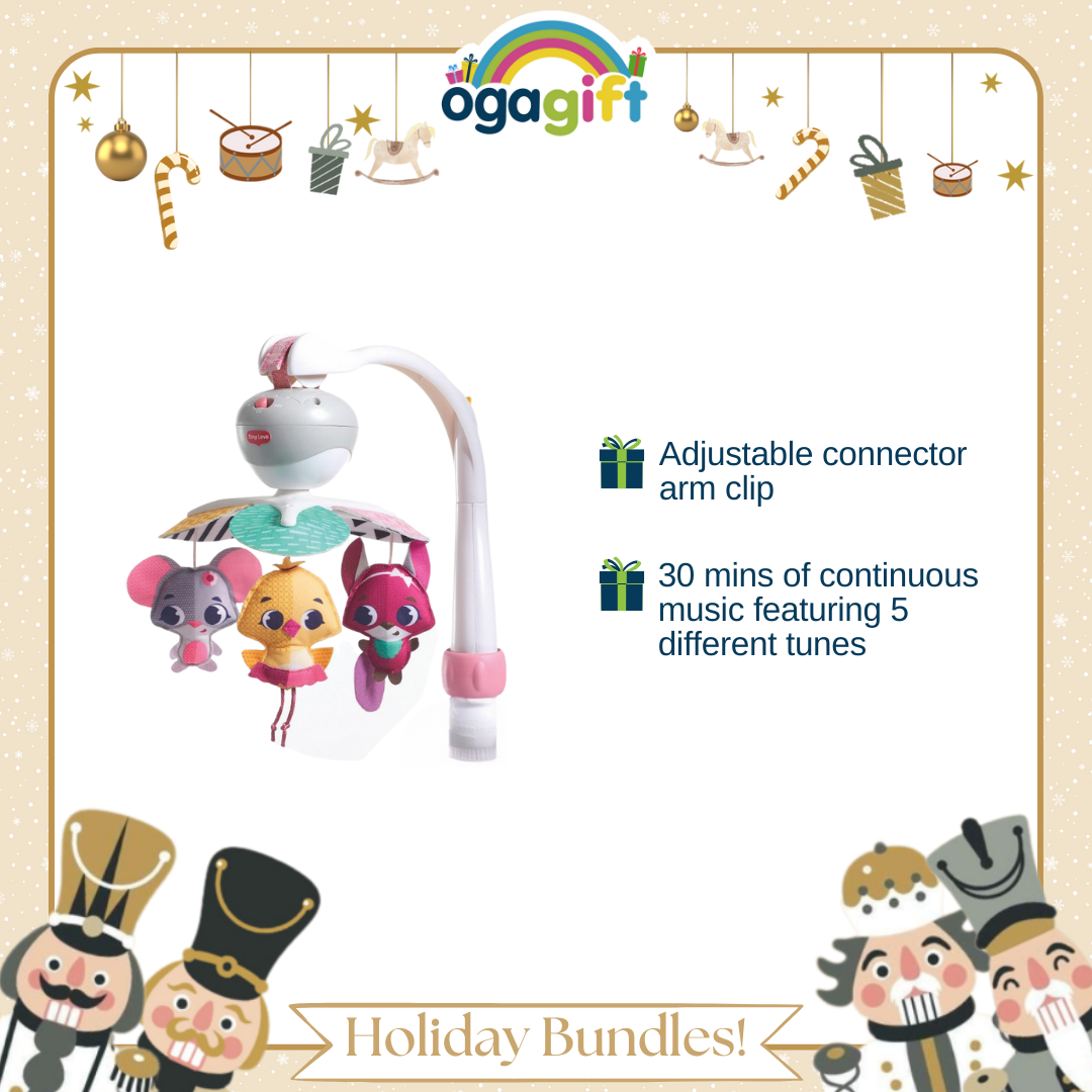 Pigeon Gift Bundle Compact Sterilizer + Tiny Love Mobile Toy : Perfect for Gifting, Feed & Play
