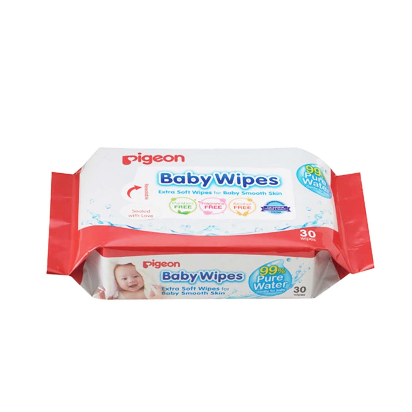 Pigeon Baby Wipes 30s