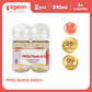 Pigeon Official - New and Improved Wide Neck PPSU Feeding Bottle 240ml Twin Pack for newborn (M), medium flow, no nipple confusion, anti-colic, high heat resistance, Japan No. 1 Brand